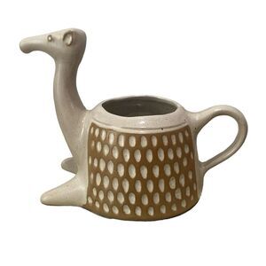Vintage David Stewart Pottery Stoneware Camel Planter Mug